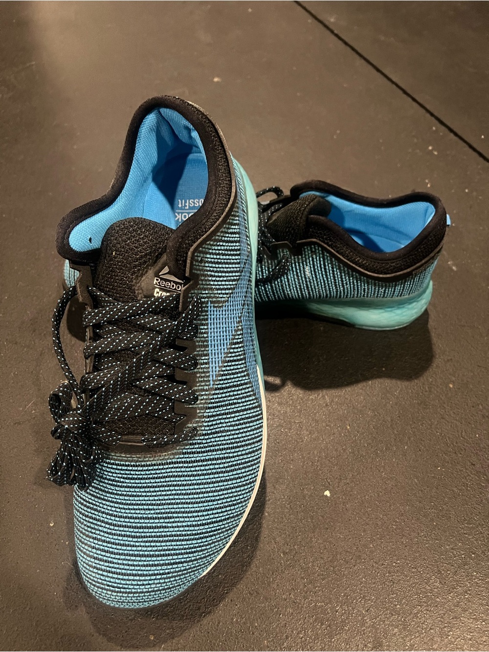Reebok nano 9 Blue CrossFit Knit Sneakers